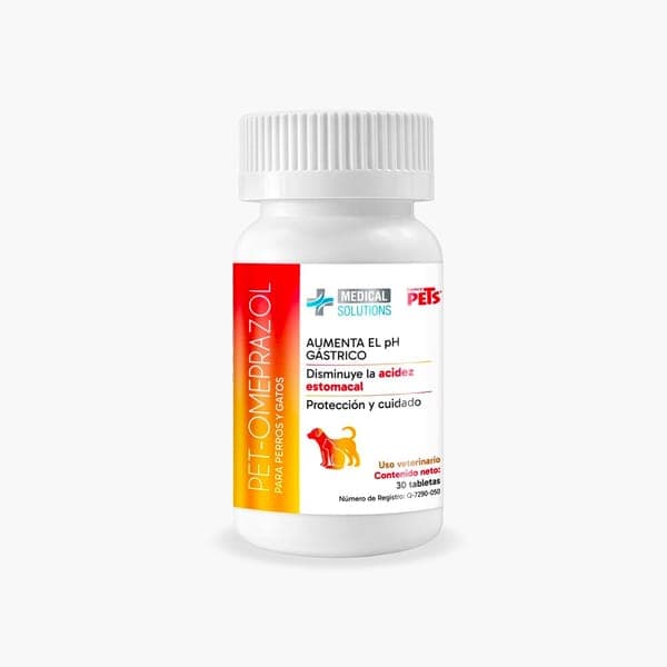 Ms Pet Omeprazol Tabletas P/perro y Gato