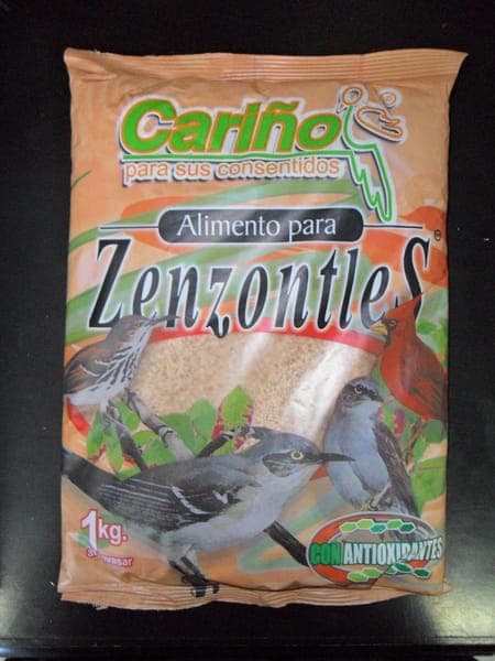 Alimento Zenzontle 1000grs. Cariño
