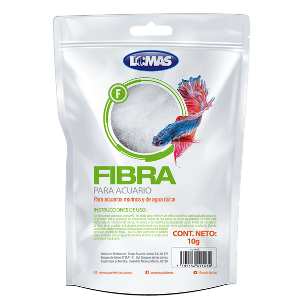 Fibra para Acuario En Bolsa