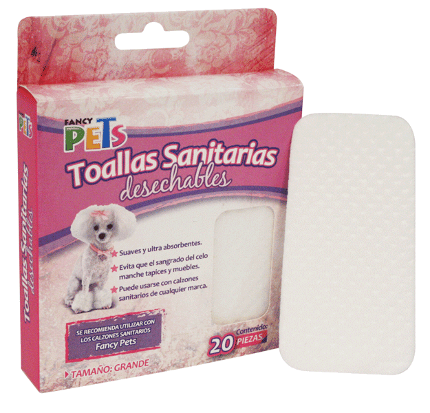Toallas Sanitarias Grandes 20 Pzs