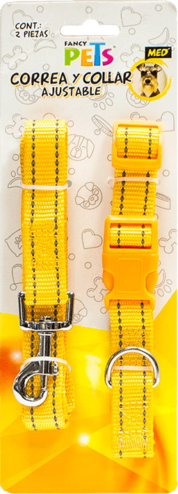 Correa/collar Nylon Bandas Reflejantes Med