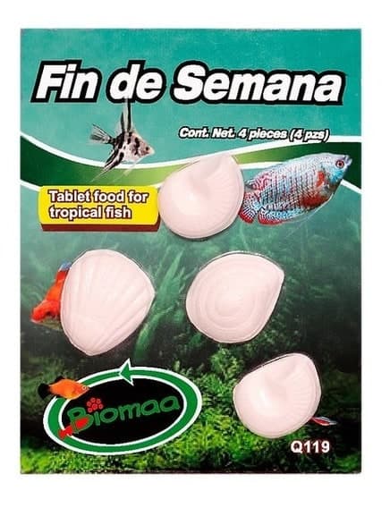 Alimento P/ Fin de Semana 4 Pzs