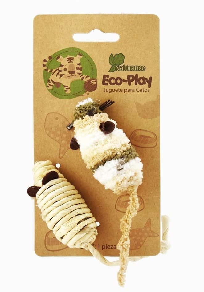Juguete Raton Ecoplay - 2pz
