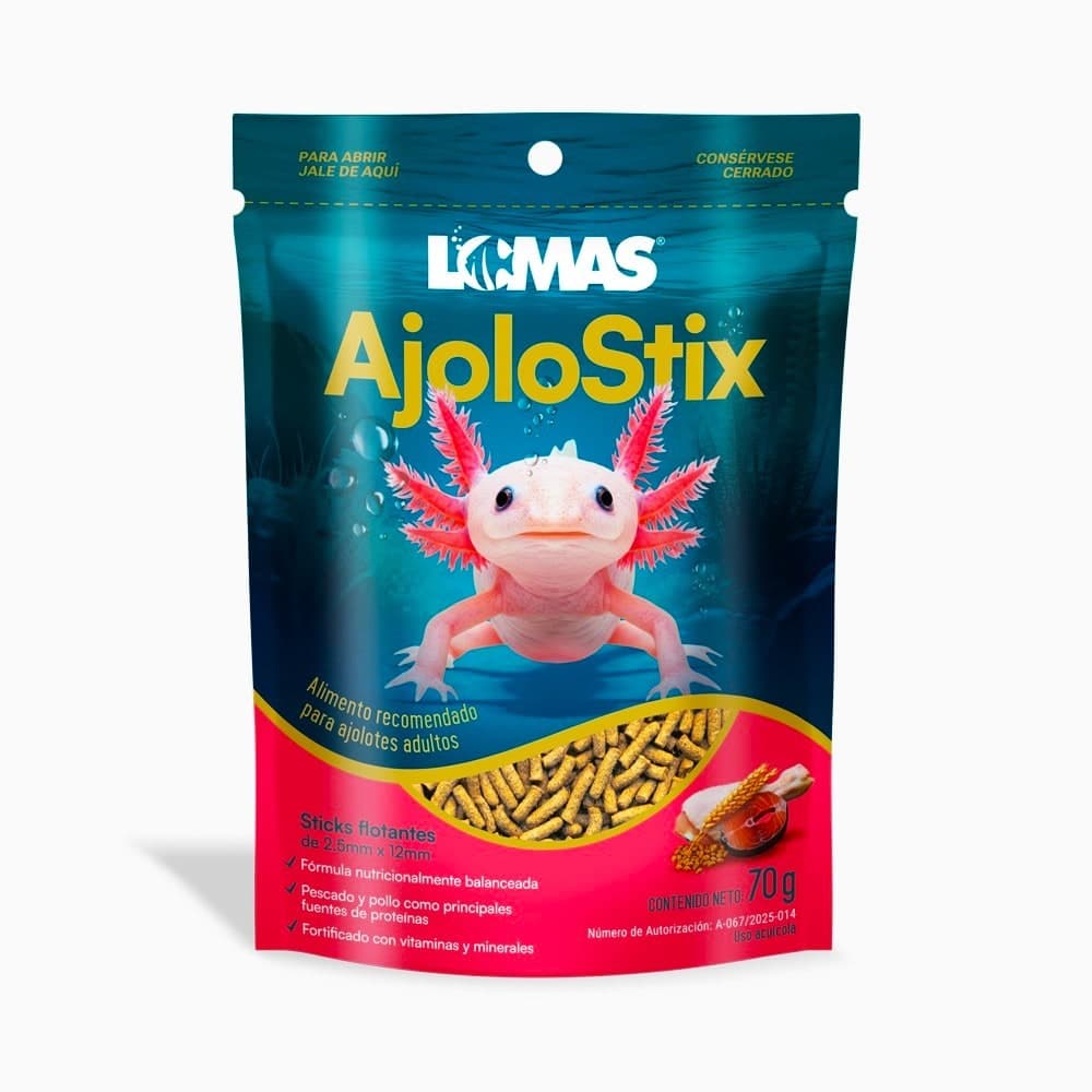 Ajolostix Alimento P/ajolotes 70gr