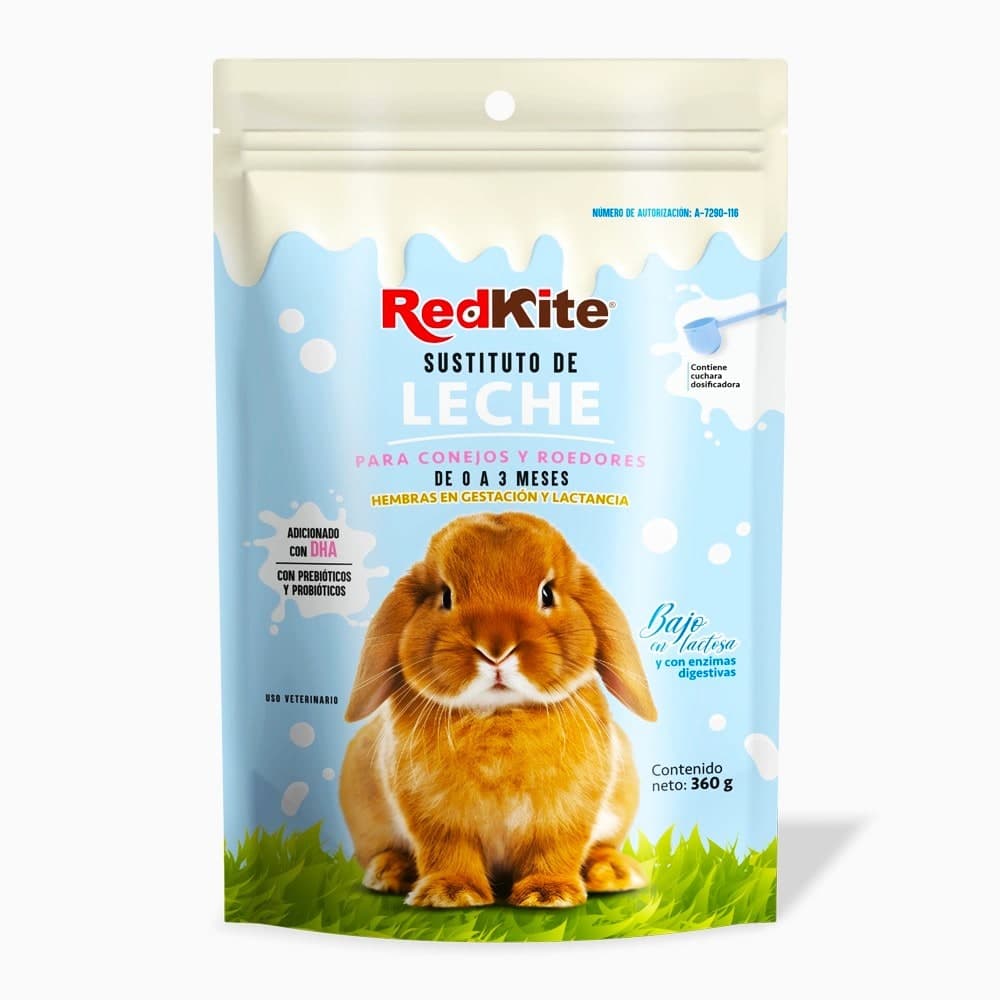 Leche para Conejos y Roedores 360gr